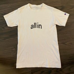 Champion all in t-shirt